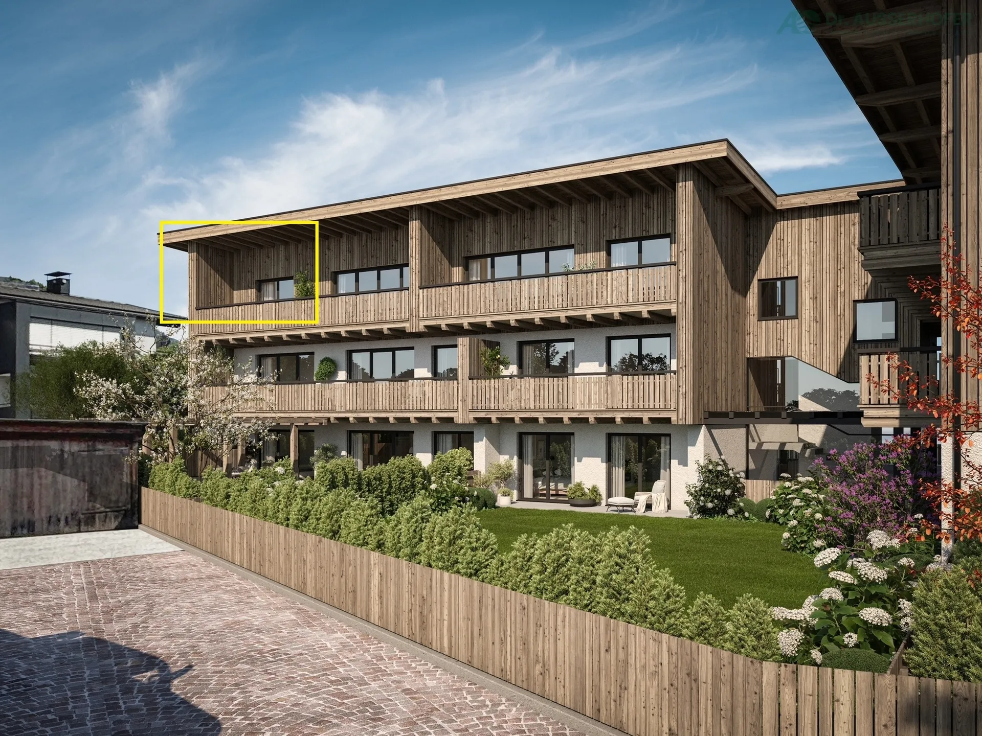 Neubau RESIDENCE VILLA ERIKA in Pfalzen - Haus West
B46 - Dreizimmerwohnung im Dachgeschoss