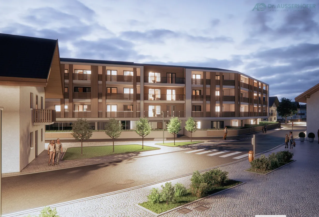 Dreizimmerwohnung in Neubau in bester Lage in Wiesen - W06