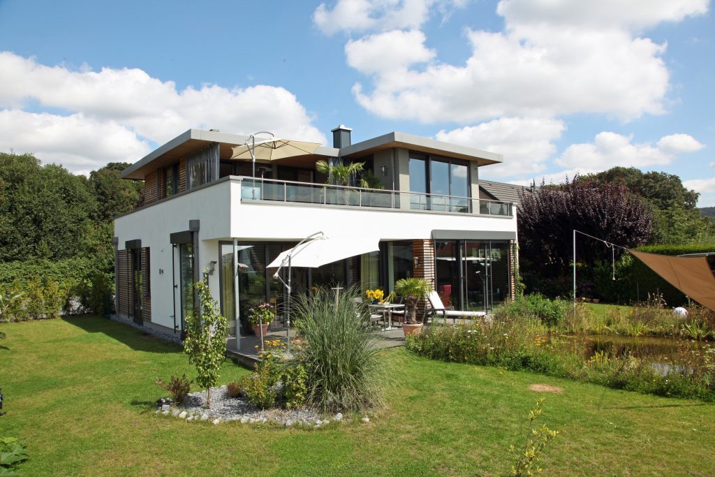 Haus mit Garten